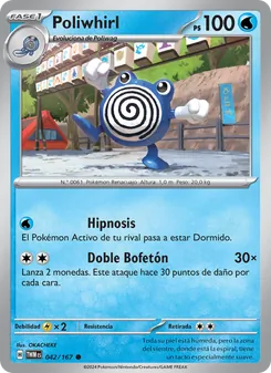 Poliwhirl (Mascarada Crepuscular #042/167)