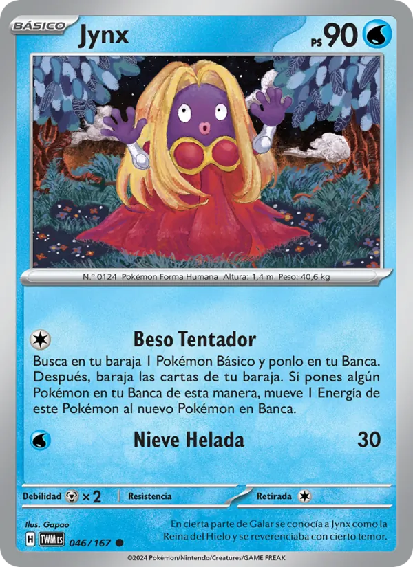 Jynx (Mascarada Crepuscular #046/167)