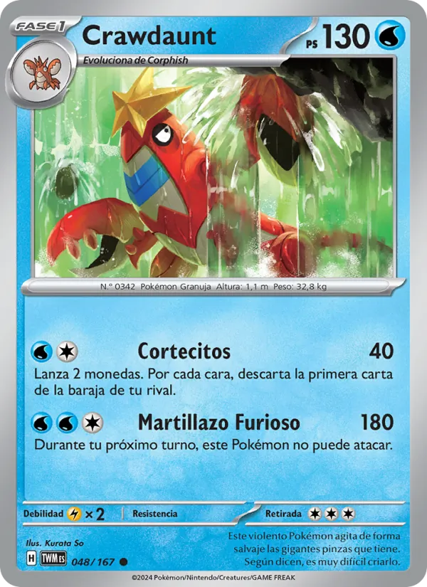 Crawdaunt (Mascarada Crepuscular #048/167)