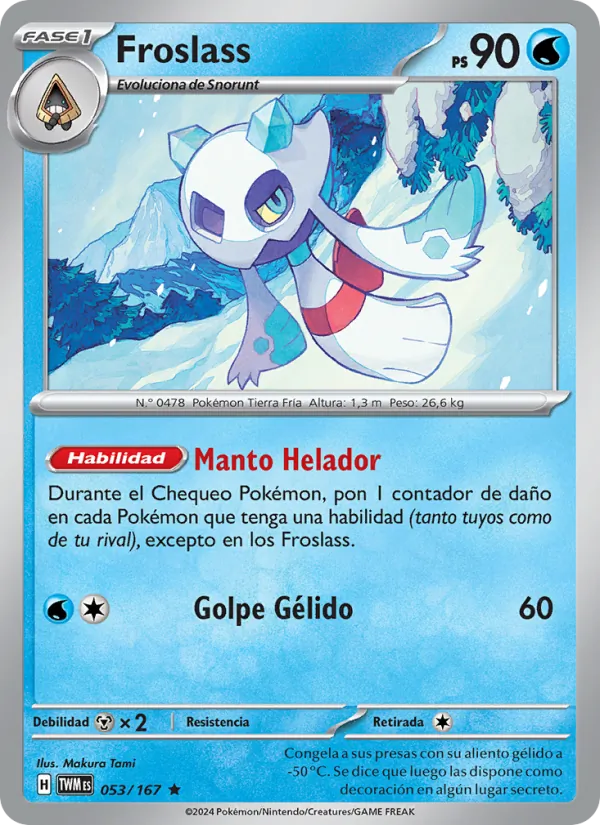 Froslass (Mascarada Crepuscular #053/167)