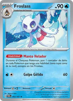 Froslass (Mascarada Crepuscular #053/167)