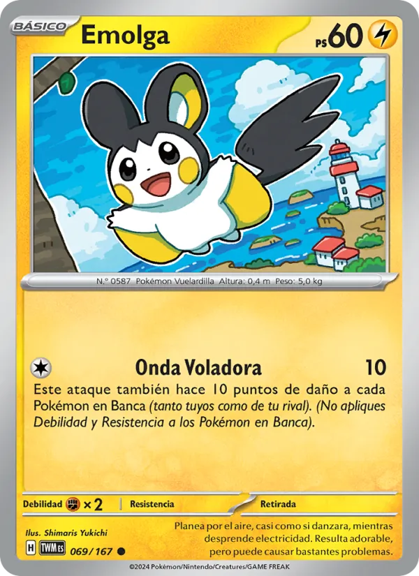 Emolga (Mascarada Crepuscular #069/167)