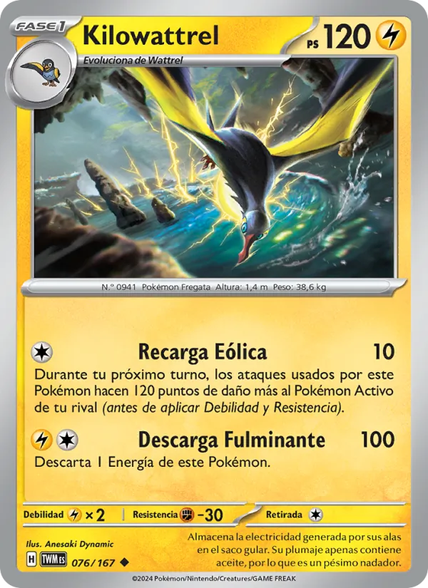 Kilowattrel (Mascarada Crepuscular #076/167)