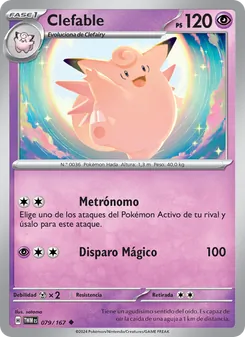 Clefable (Mascarada Crepuscular #079/167)