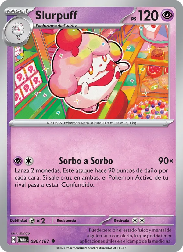 Slurpuff (Mascarada Crepuscular #090/167)
