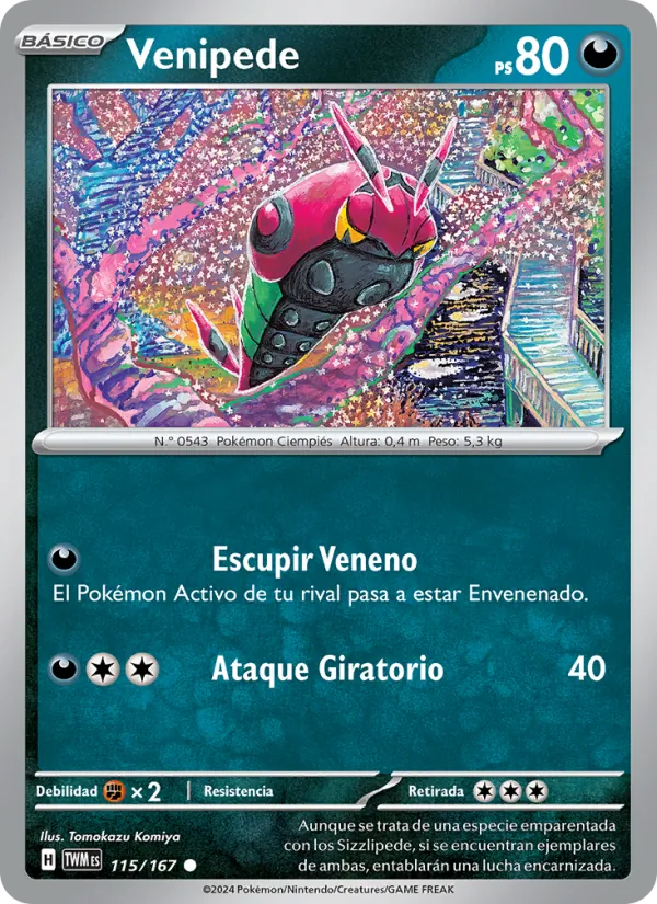 Venipede (Twilight Masquerade #115/167)