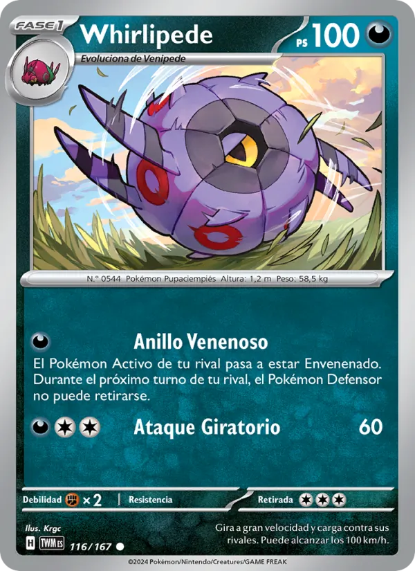 Whirlipede (Mascarada Crepuscular #116/167)