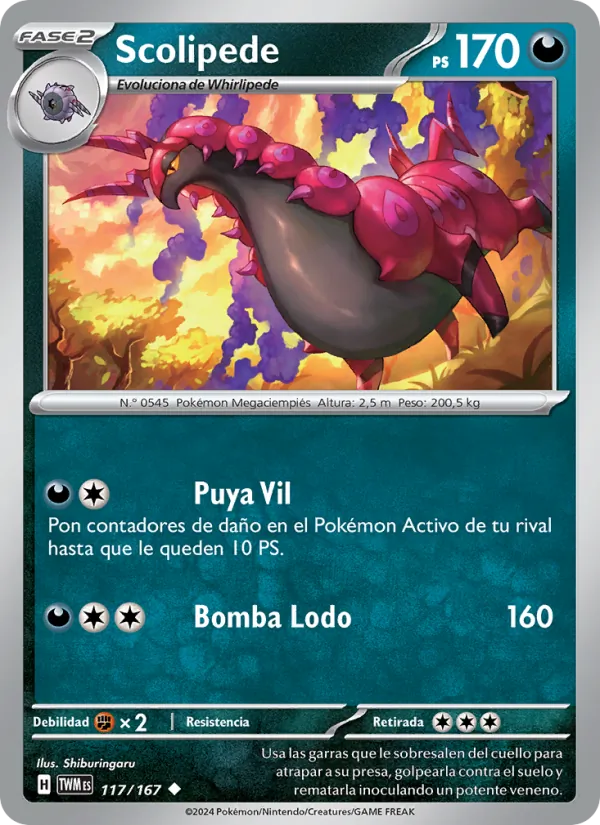 Scolipede (Mascarada Crepuscular #117/167)