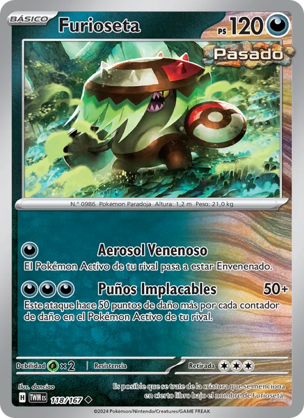 Furioseta (Mascarada Crepuscular #118/167)