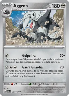 Aggron (Mascarada Crepuscular #122/167)
