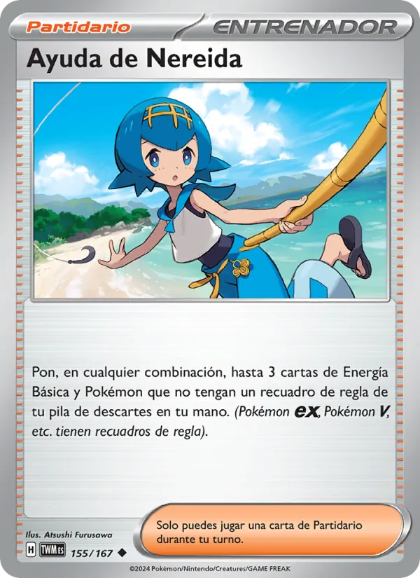Ayuda de Nereida (Twilight Masquerade #155/167)