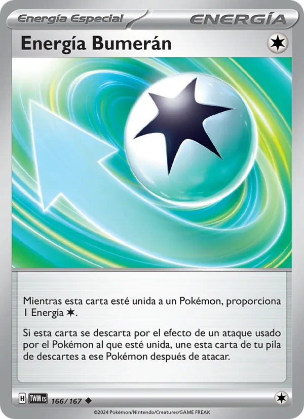 Energía Bumerán (Twilight Masquerade #166/167)