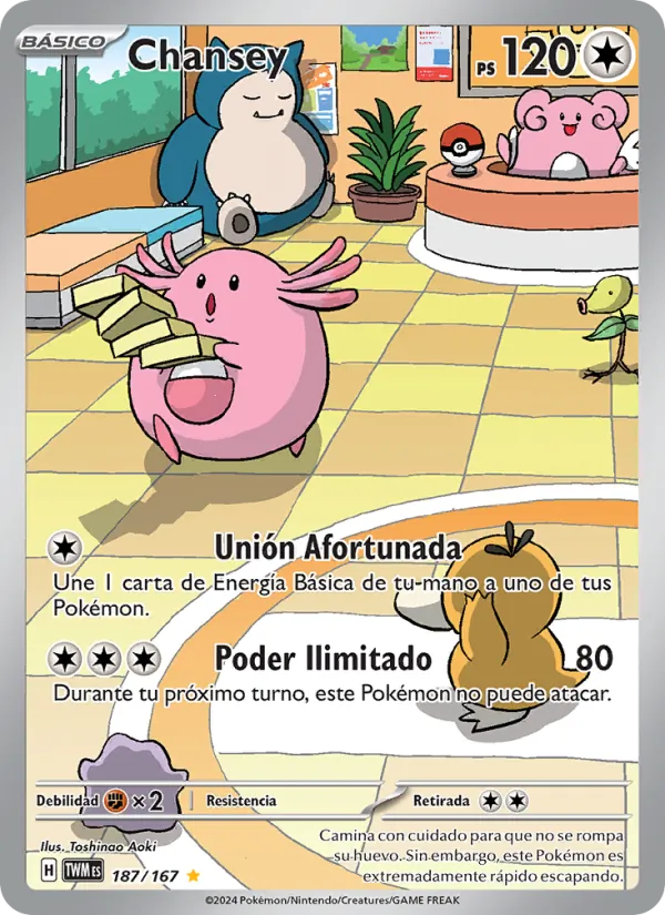 Chansey (Twilight Masquerade #187/167)