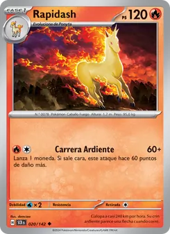Rapidash (Corona Astral #020/142)