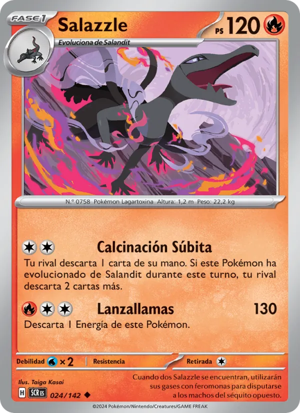 Salazzle (Corona Astral #024/142)
