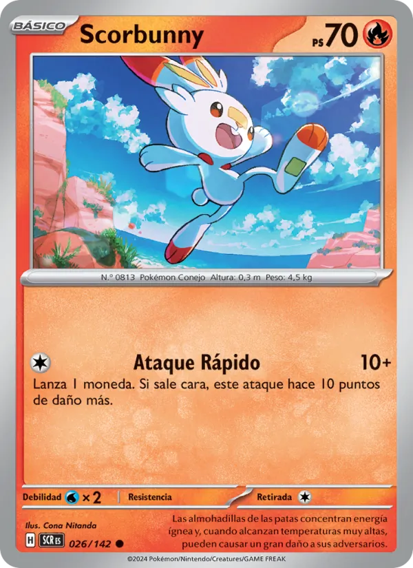 Scorbunny (Corona Astral #026/142)