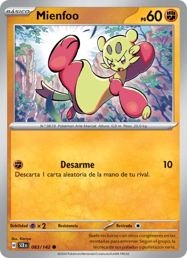 Mienfoo (Corona Astral #083/142)