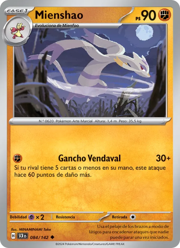 Mienshao (Stellar Crown #084/142)