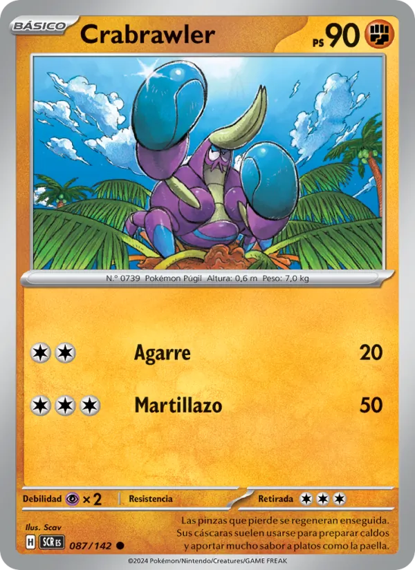 Crabrawler (Stellar Crown #087/142)