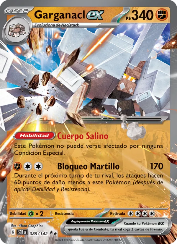 Garganacl ex (Stellar Crown #089/142)