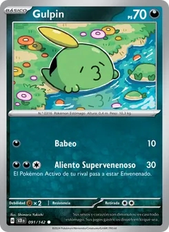 Gulpin (Corona Astral #091/142)