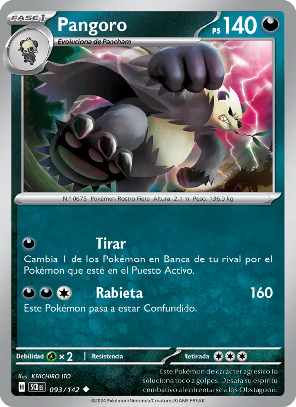 Pangoro (Corona Astral #093/142)