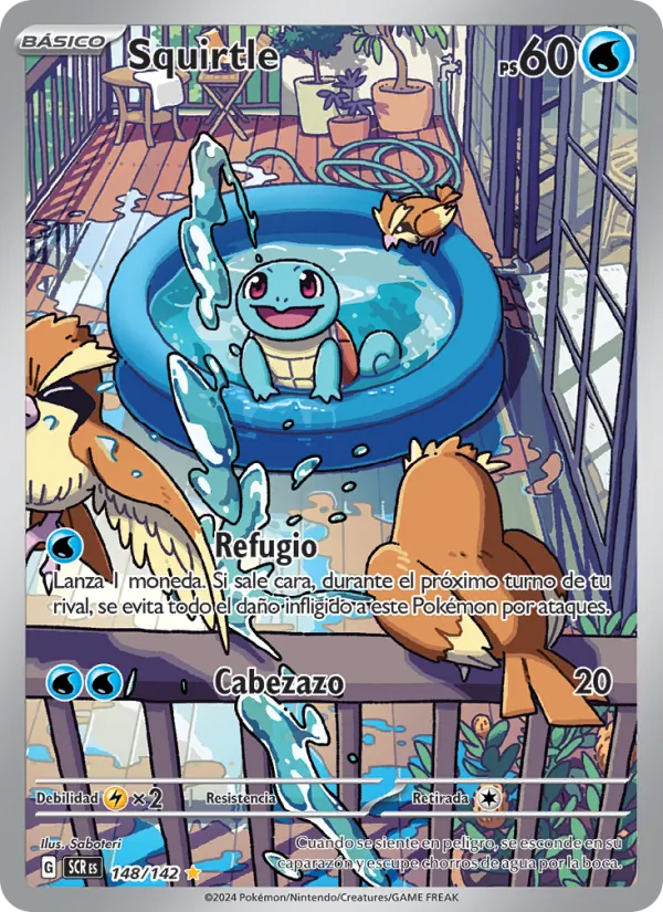Squirtle (Stellar Crown #148/142)