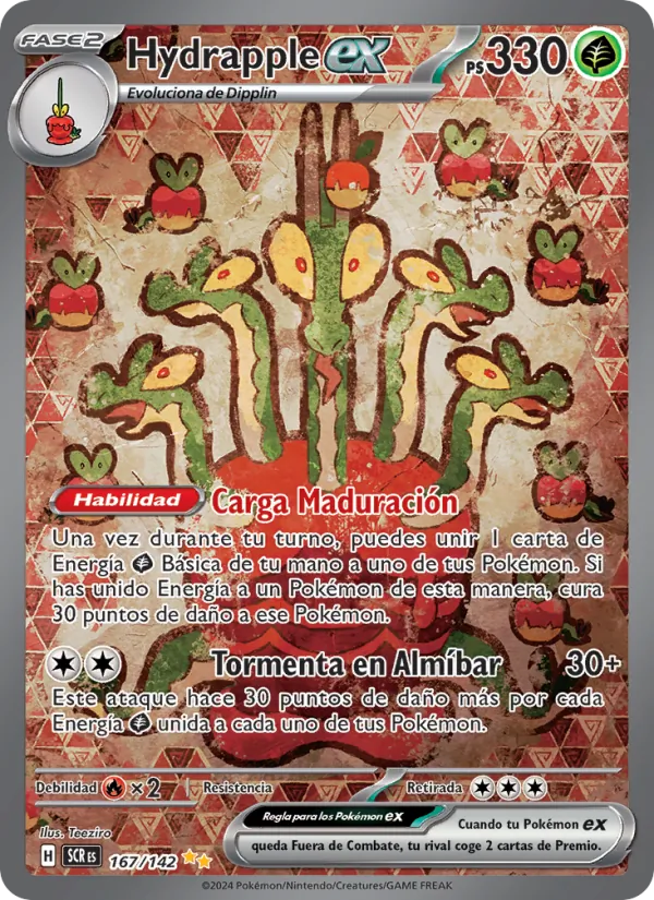 Hydrapple ex (Corona Astral #167/142)