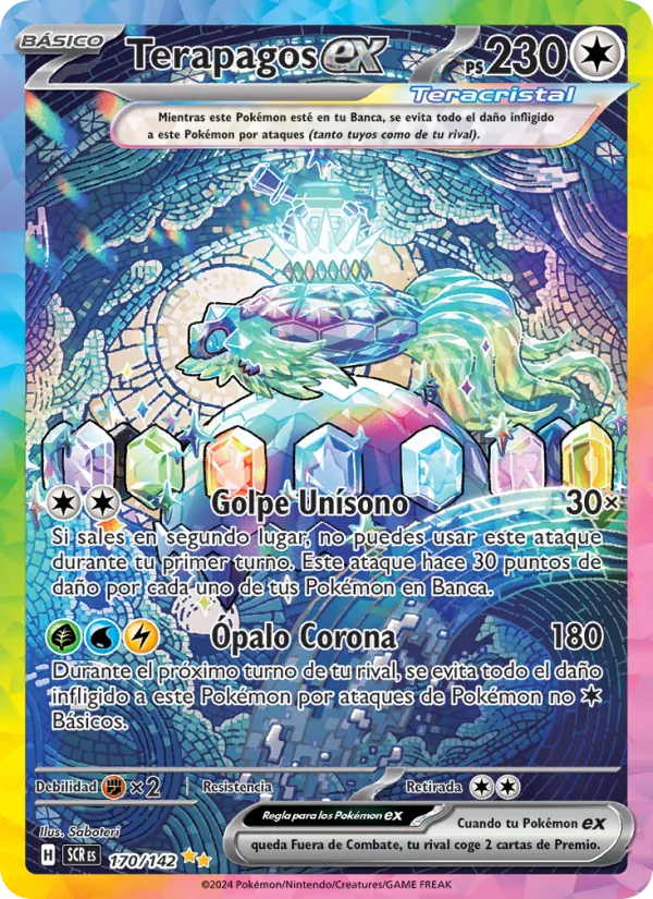 Terapagos ex (Corona Astral #170/142)