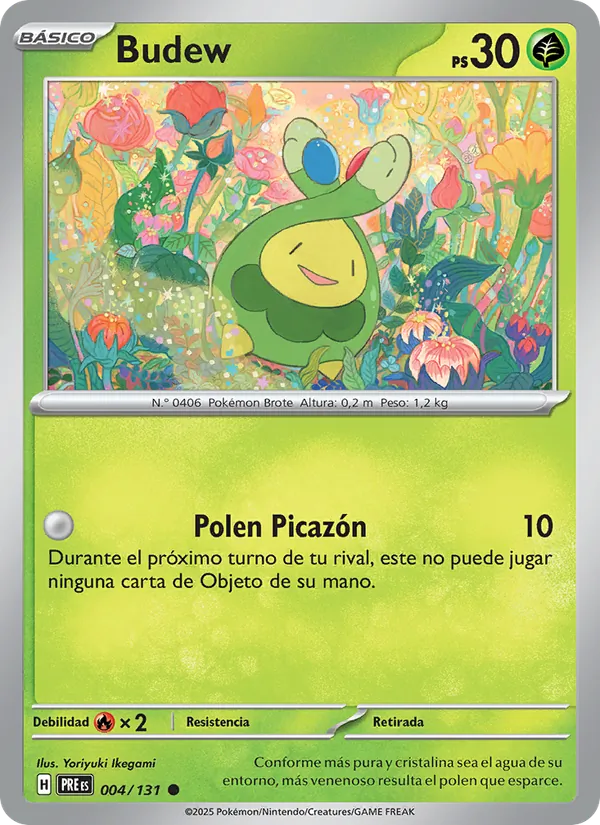 Budew (Evoluciones Prismáticas #004/131)