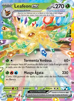 Leafeon ex (Evoluciones Prismáticas #006/131)