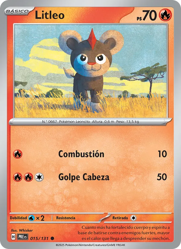 Litleo (Evoluciones Prismáticas #015/131)