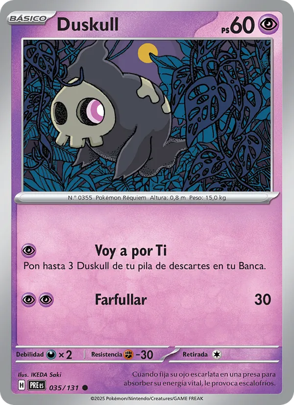 Duskull (Evoluciones Prismáticas #035/131)
