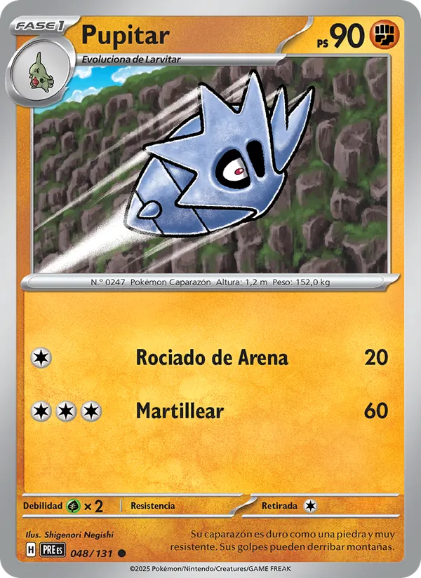 Pupitar (Evoluciones Prismáticas #048/131)