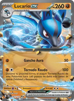 Lucario ex (Evoluciones Prismáticas #051/131)