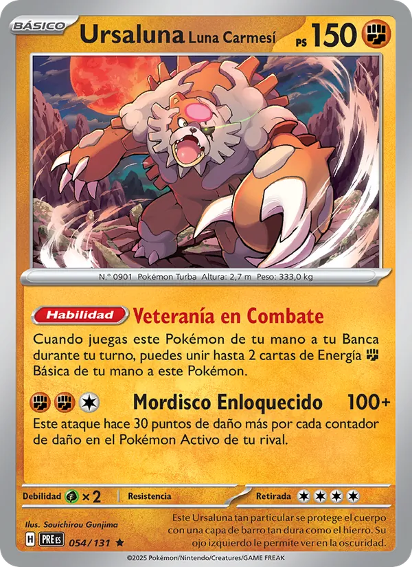 Ursaluna Luna Carmesí (Evoluciones Prismáticas #054/131)
