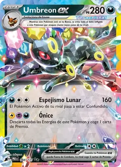 Umbreon ex (Evoluciones Prismáticas #060/131)