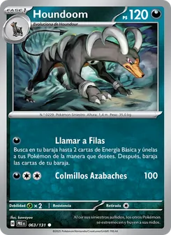 Houndoom (Evoluciones Prismáticas #063/131)