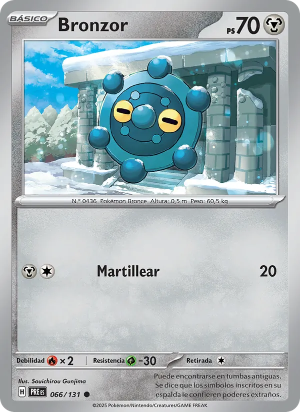 Bronzor (Evoluciones Prismáticas #066/131)