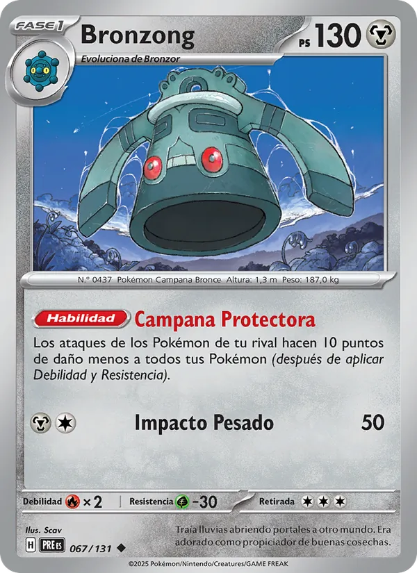 Bronzong (Evoluciones Prismáticas #067/131)