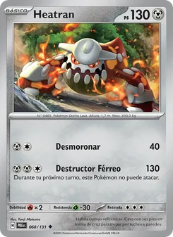 Heatran (Evoluciones Prismáticas #068/131)