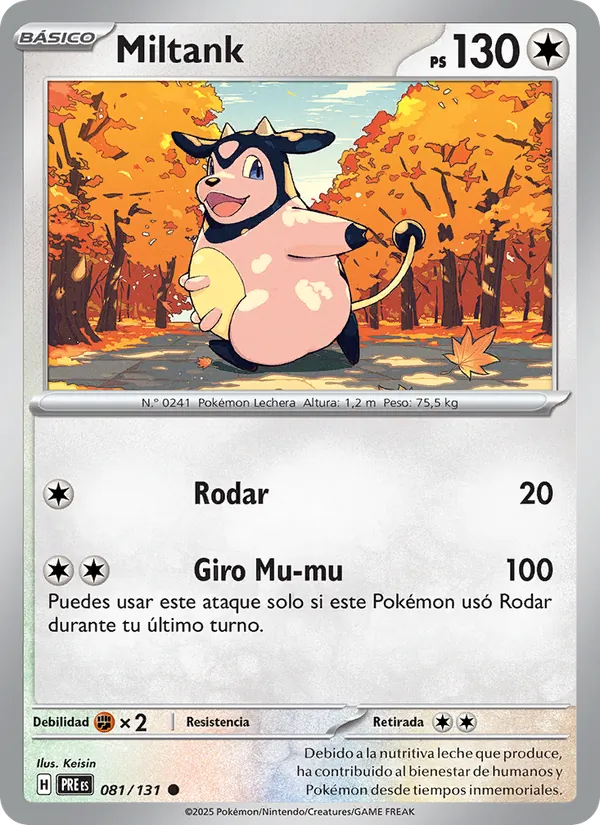 Miltank (Evoluciones Prismáticas #081/131)