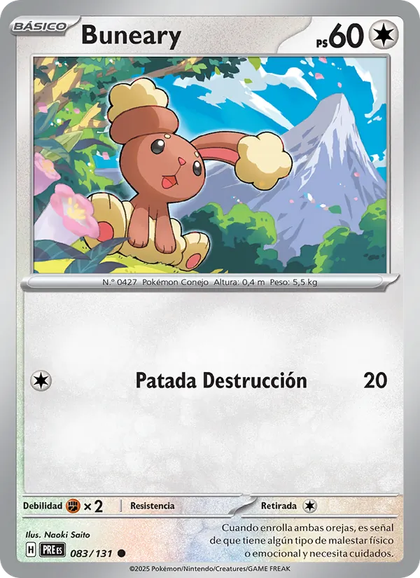 Buneary (Evoluciones Prismáticas #083/131)