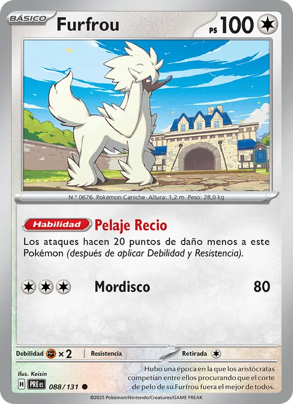 Furfrou (Evoluciones Prismáticas #088/131)