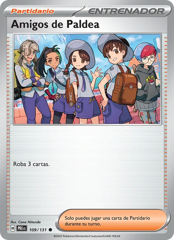 Amigos de Paldea (Evoluciones Prismáticas #109/131)