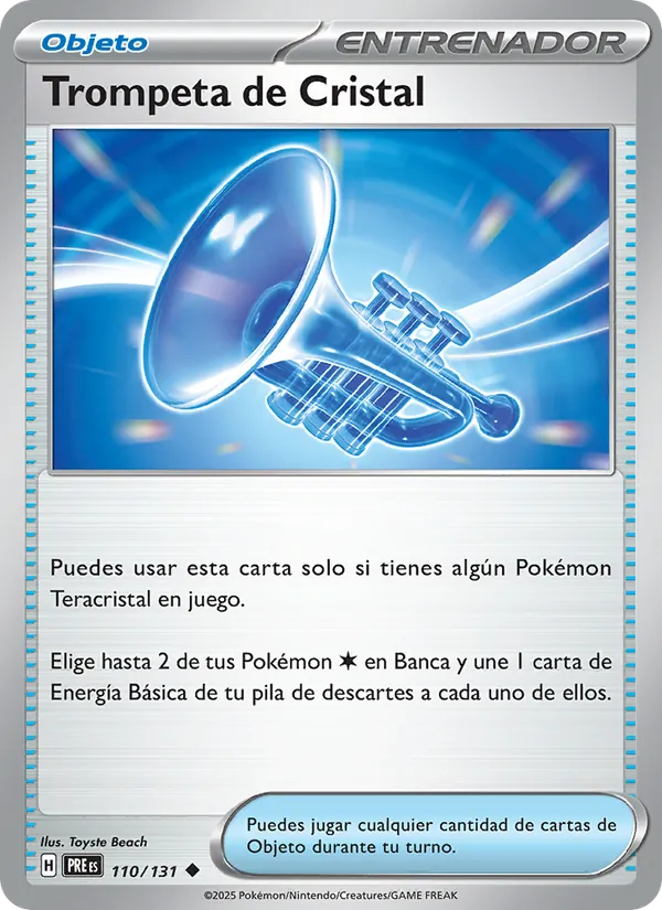 Trompeta de Cristal (Prismatic Evolutions #110/131)