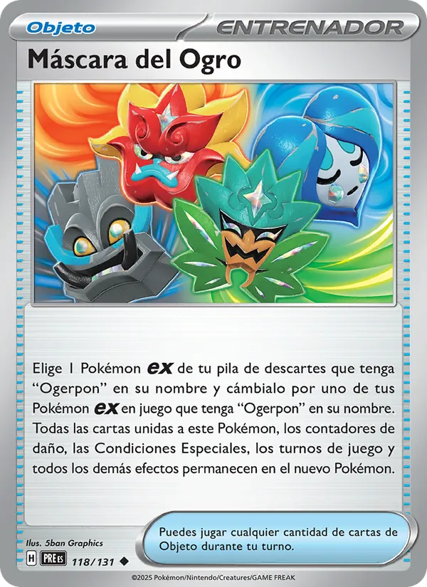 Máscara del Ogro (Evoluciones Prismáticas #118/131)