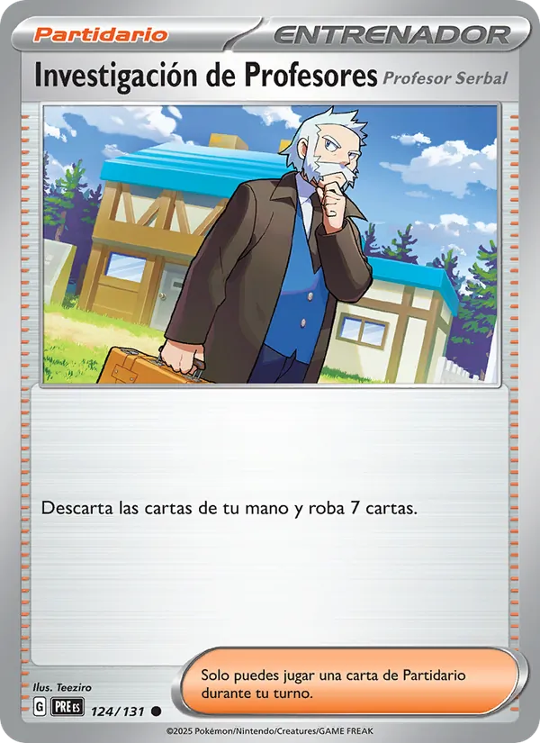 Investigación de Profesores (Evoluciones Prismáticas #124/131)