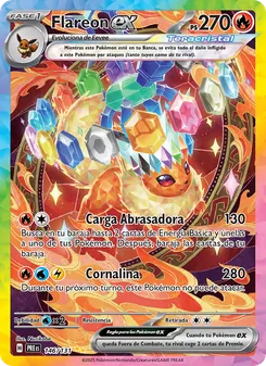 Flareon ex (Evoluciones Prismáticas #146/131)
