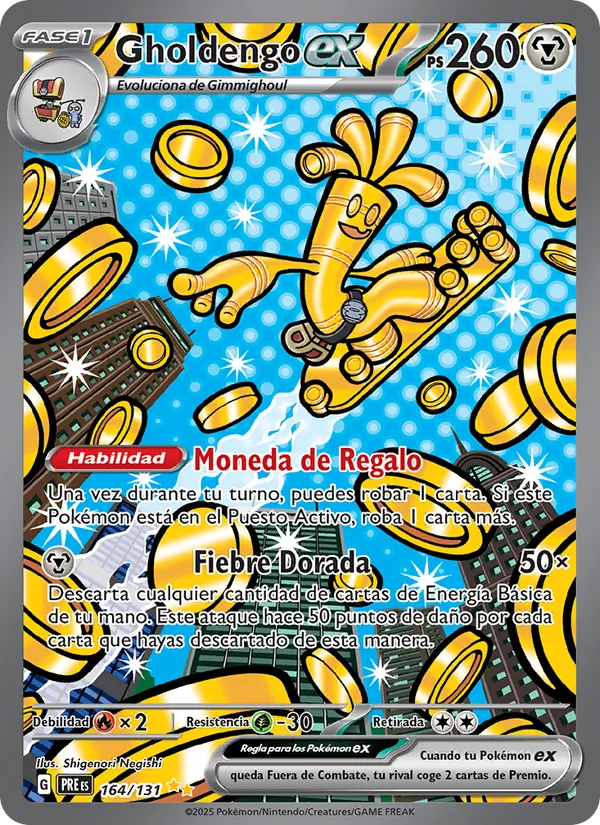 Gholdengo ex (Prismatic Evolutions #164/131)